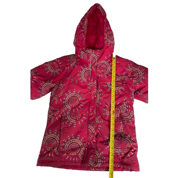 Columbia Omni Shield Quilted Insulated Pink Winter Snow Jacket Coat Girl Medium - Picture 6 of 12